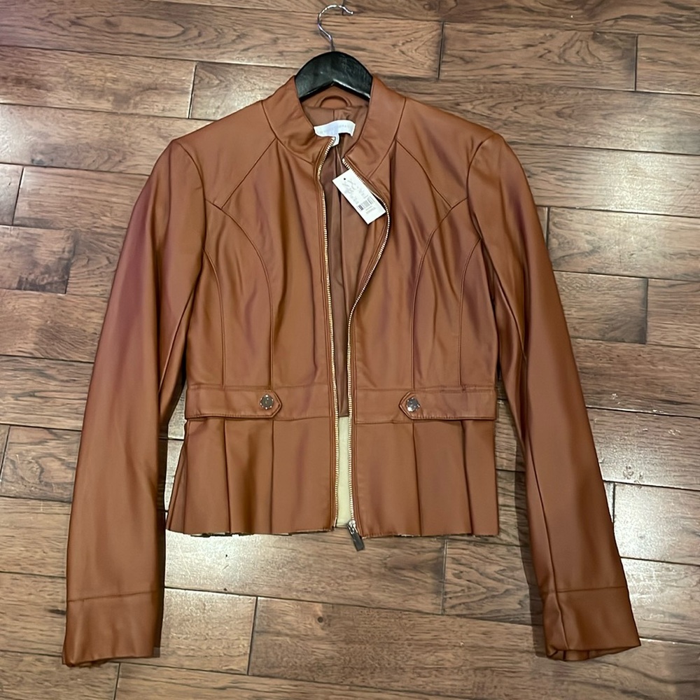 NWT leather jacket